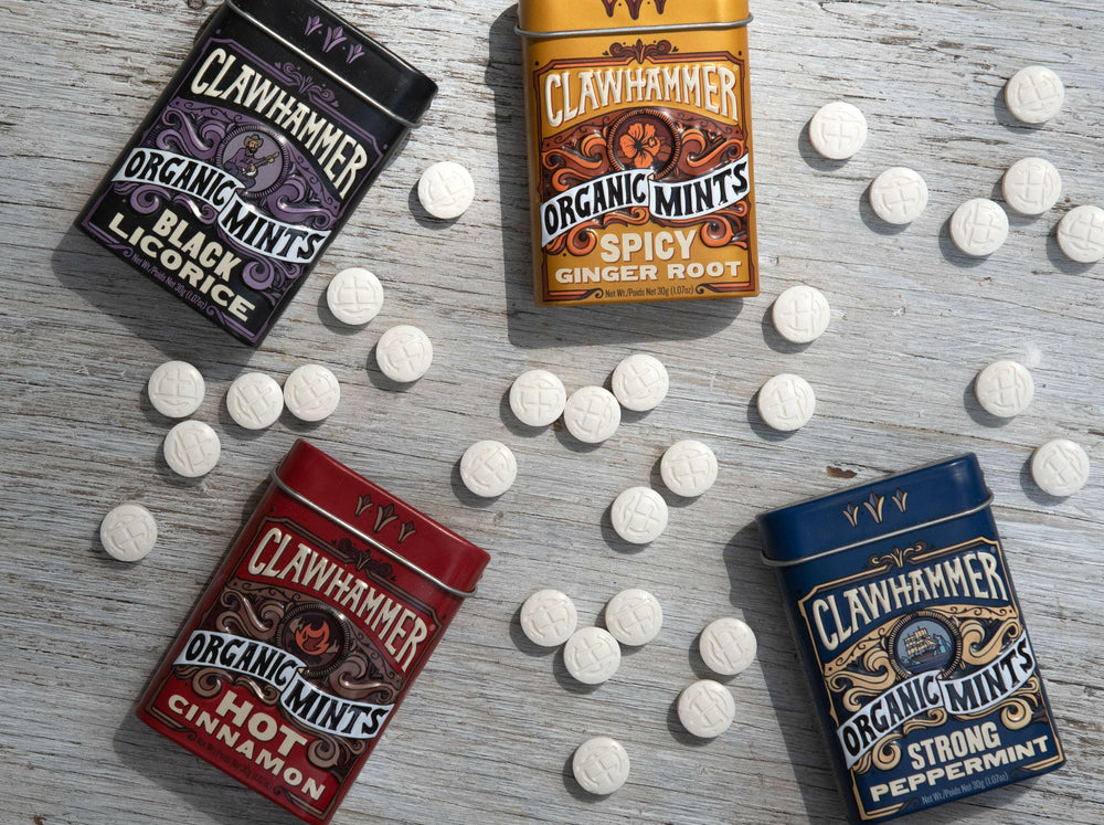 Clawhammer Organic Mints | Artisans.