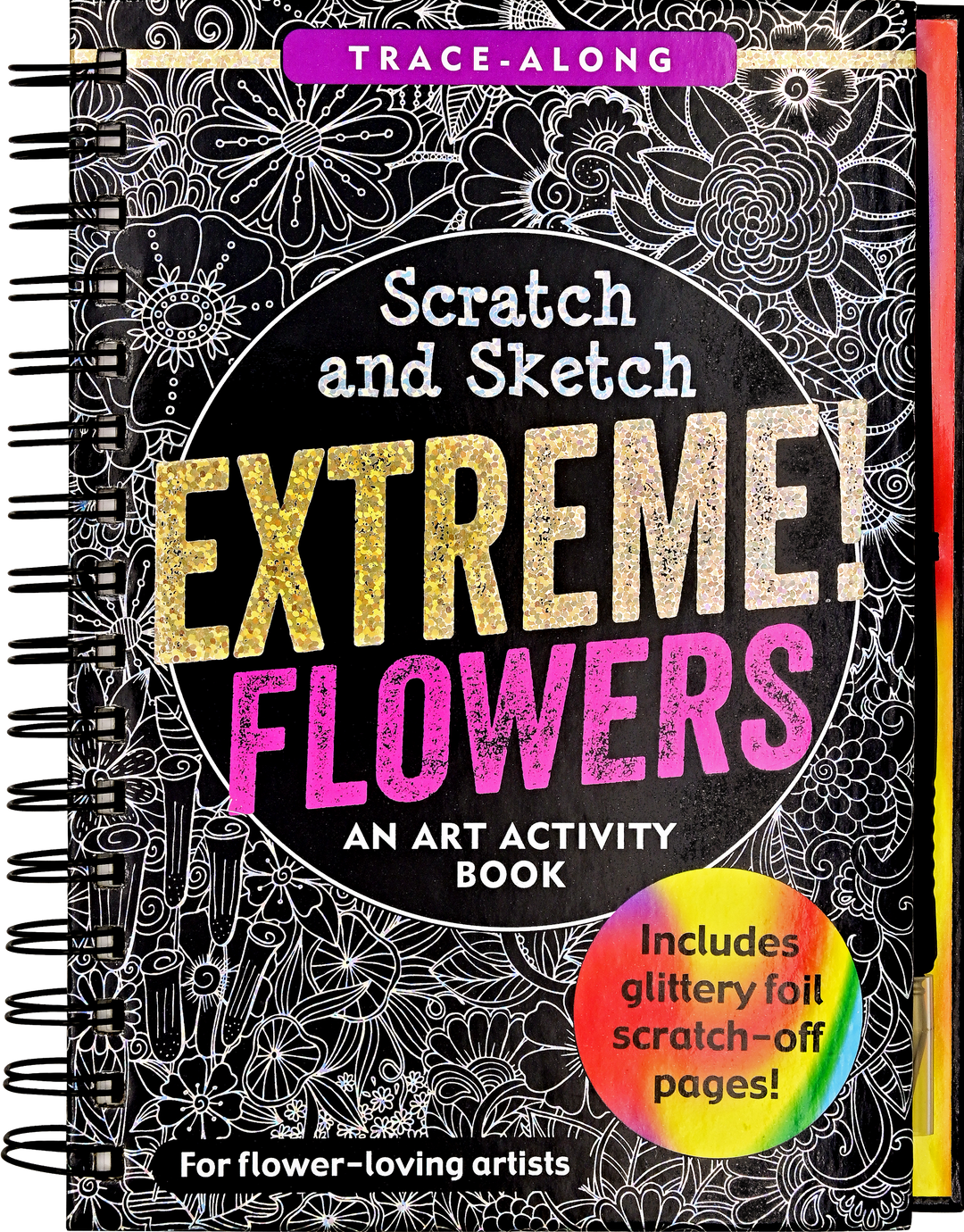 Scratch & Sketch Extreme Flowers | Artisans.