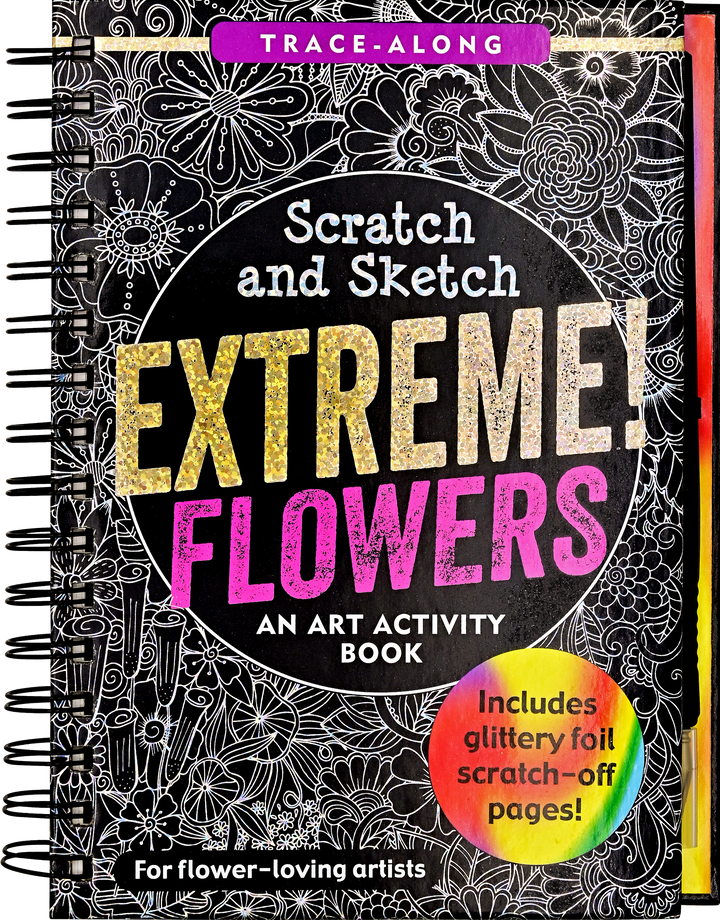 Scratch & Sketch Extreme Flowers | Artisans.