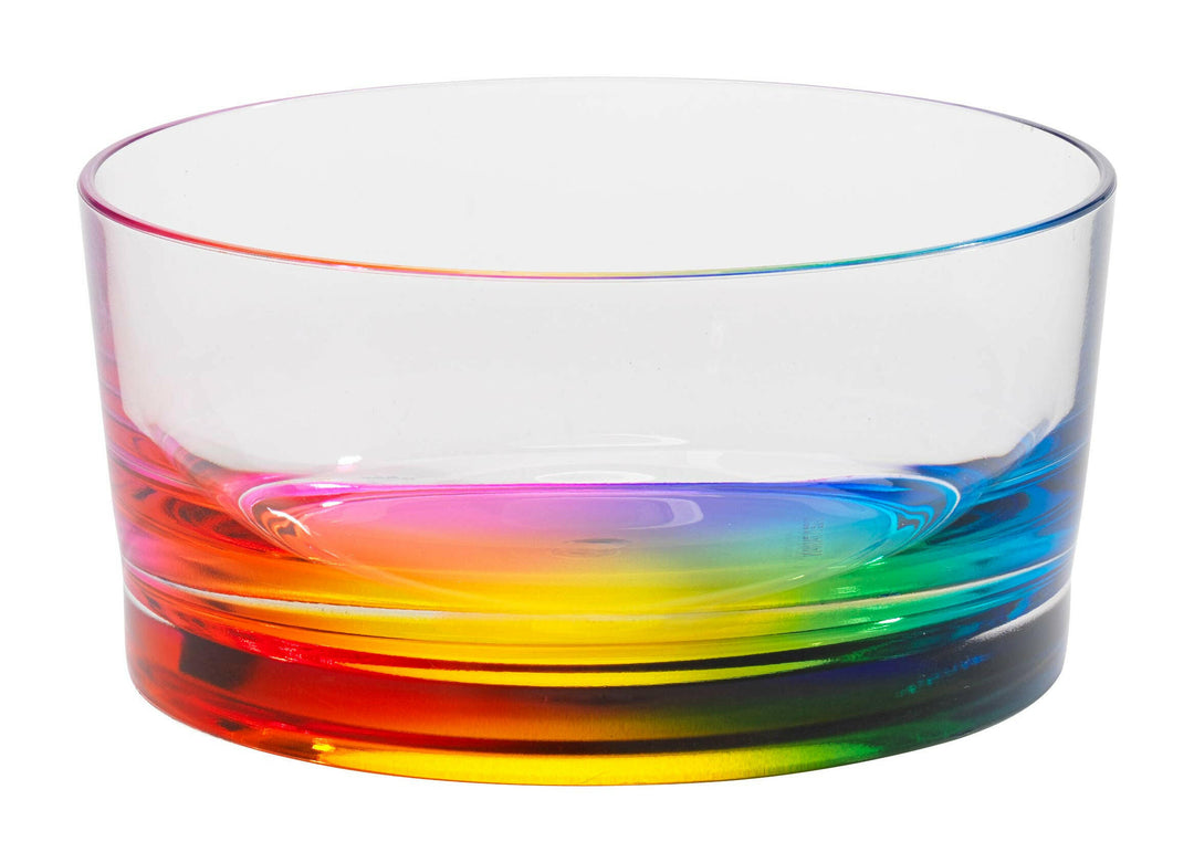 Teardrop 6 In. Salad Bowl Rainbow | Artisans.
