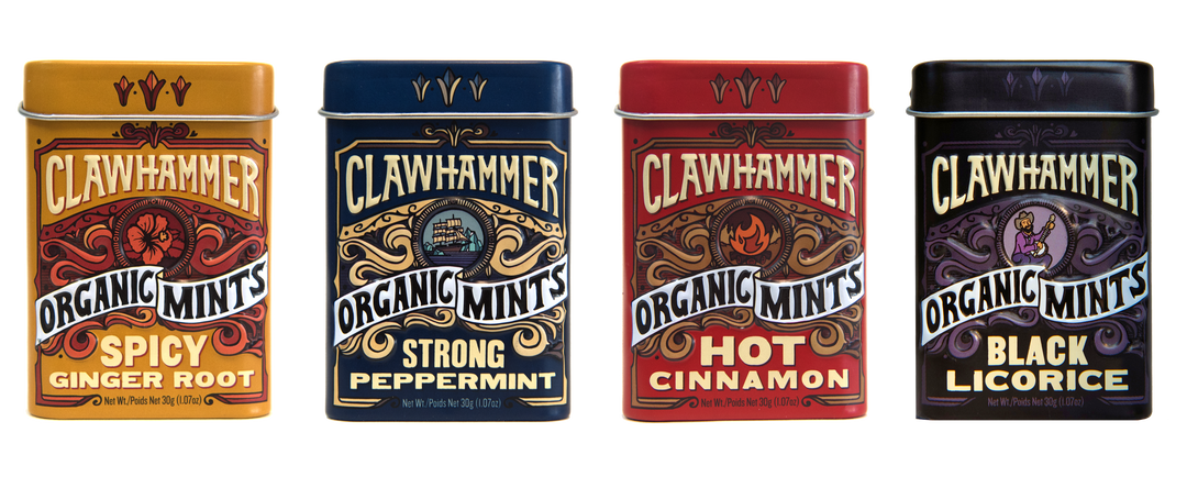 Clawhammer Organic Mints | Artisans.
