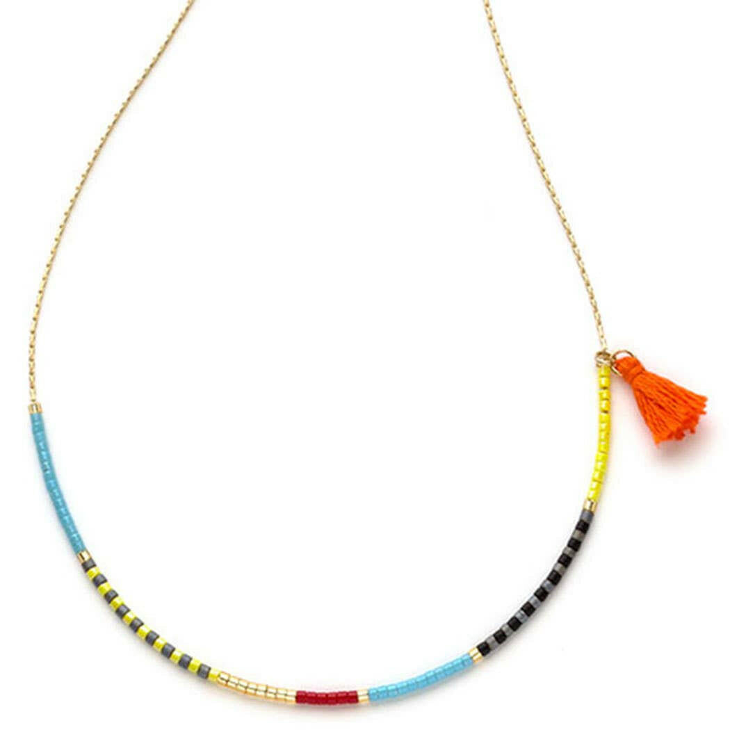 Japanese Seed Bead Necklaces: Fiesta! | Artisans.