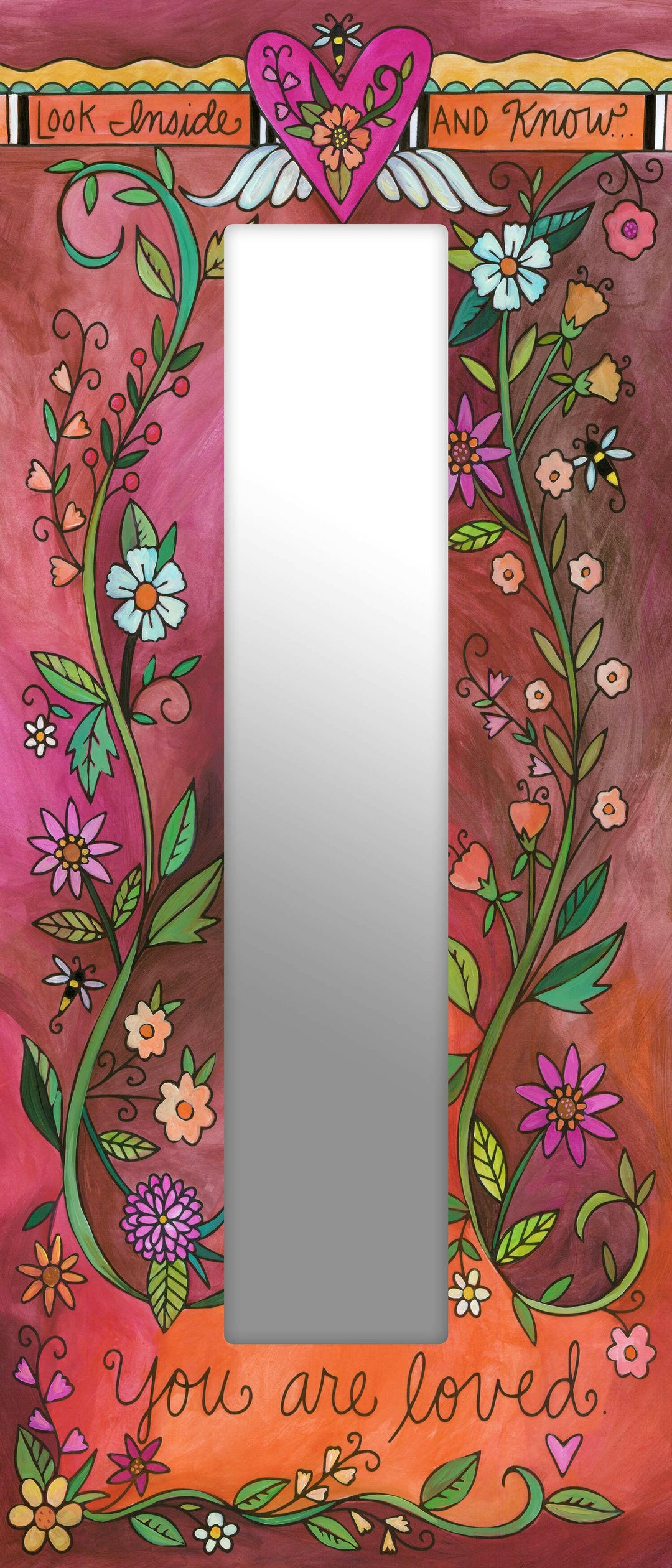 "Reflect" Rectangle Mirror | Artisans.