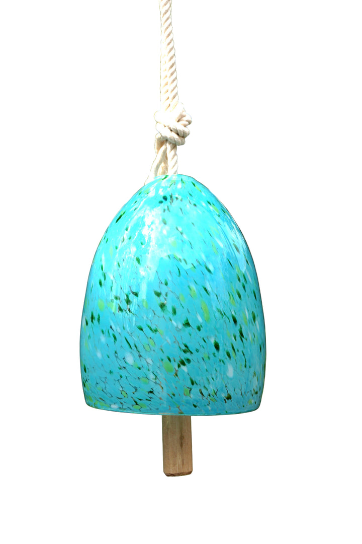 Hand Blown Art Glass Bell Chime | Artisans.