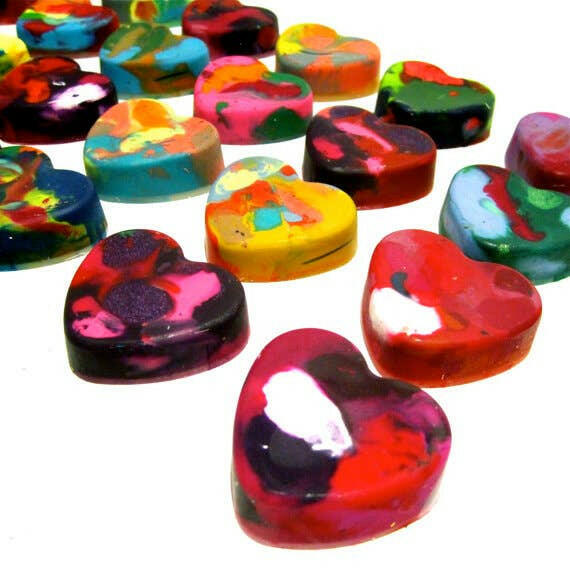Mini Heart Original Rainbow Crayon® Boxed Set of 4 | Artisans.