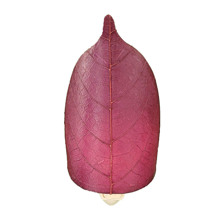 Leaf Night Light Purple | Artisans.