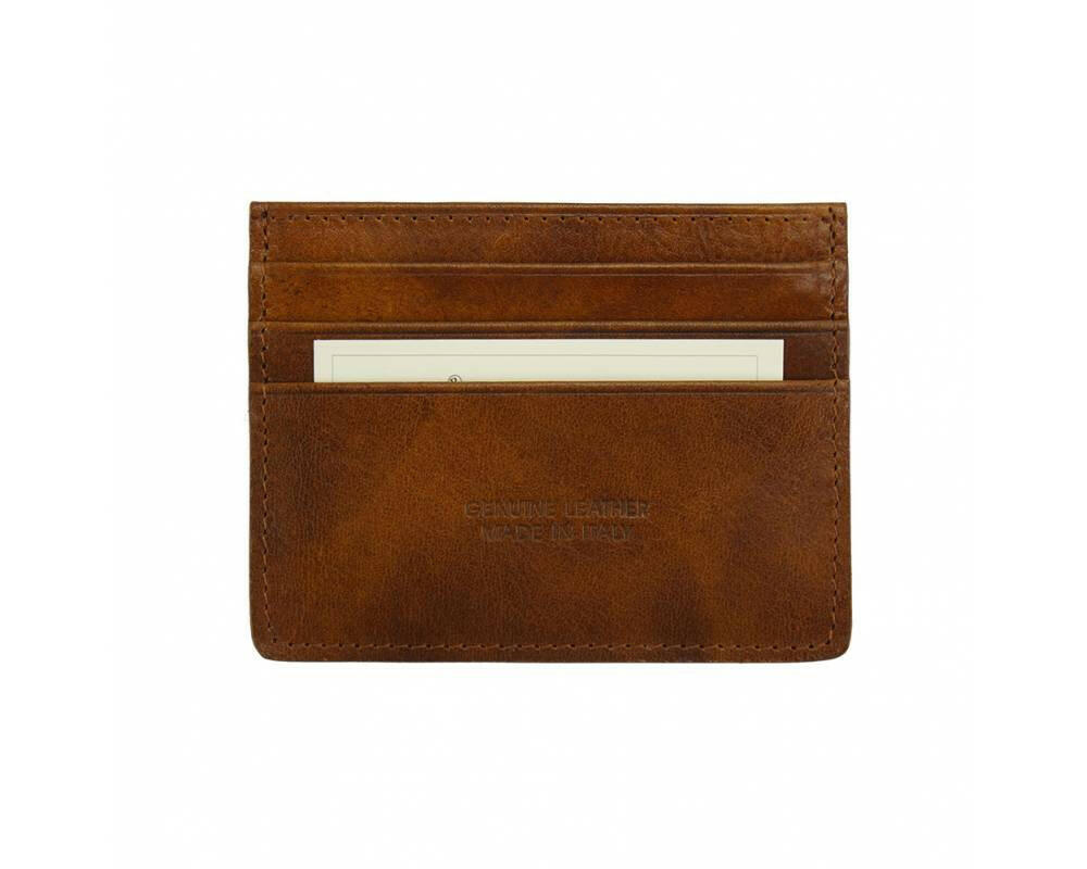 Elegant leather card holder designed for stylish and secure storage of your important cards