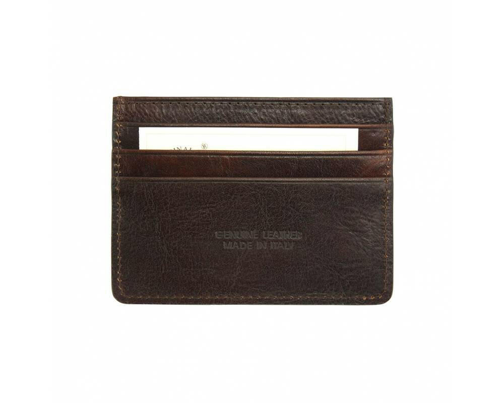 Elegant leather card holder designed for stylish and secure storage of your important cards