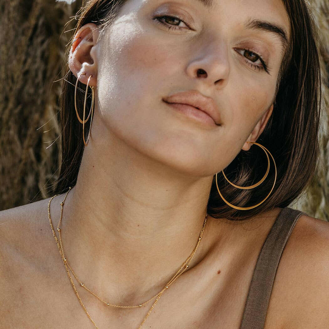 2" Classic Hoop Earrings | Artisans.