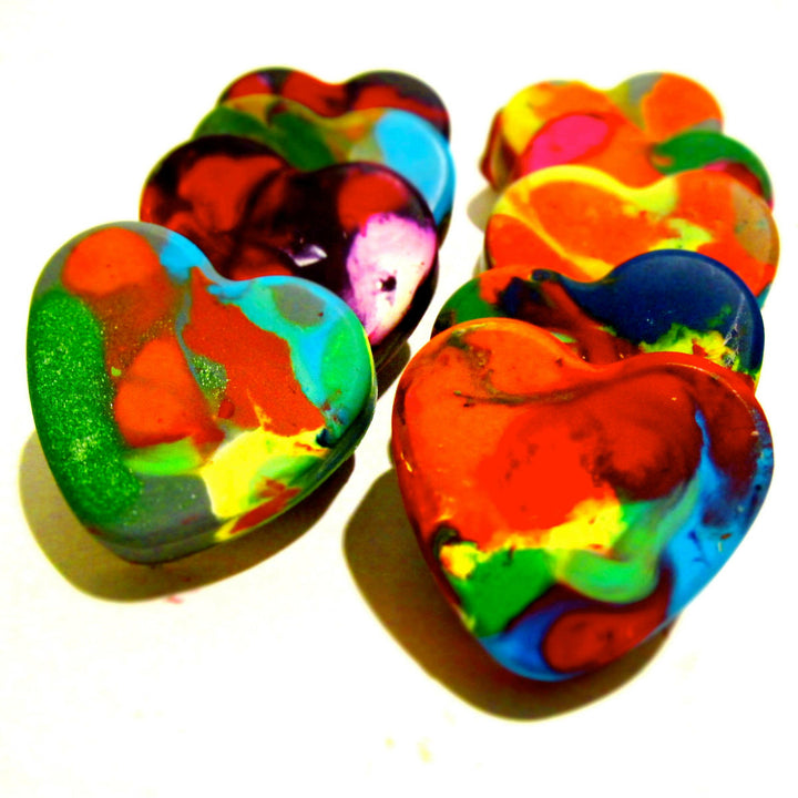 Mini Heart Original Rainbow Crayon® Boxed Set of 4 | Artisans.