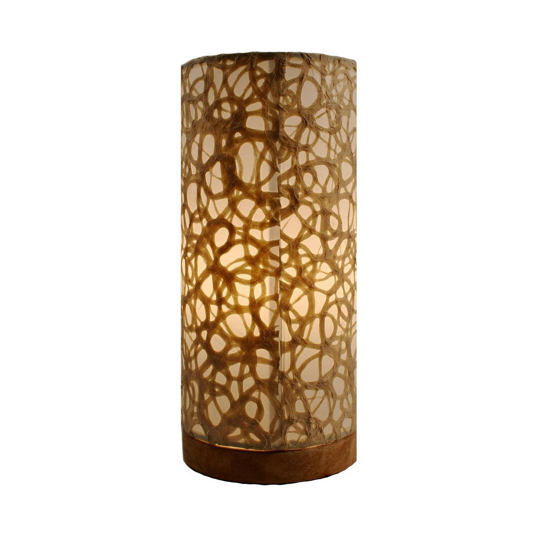 Paper Cylinder Table Swirl | Artisans.