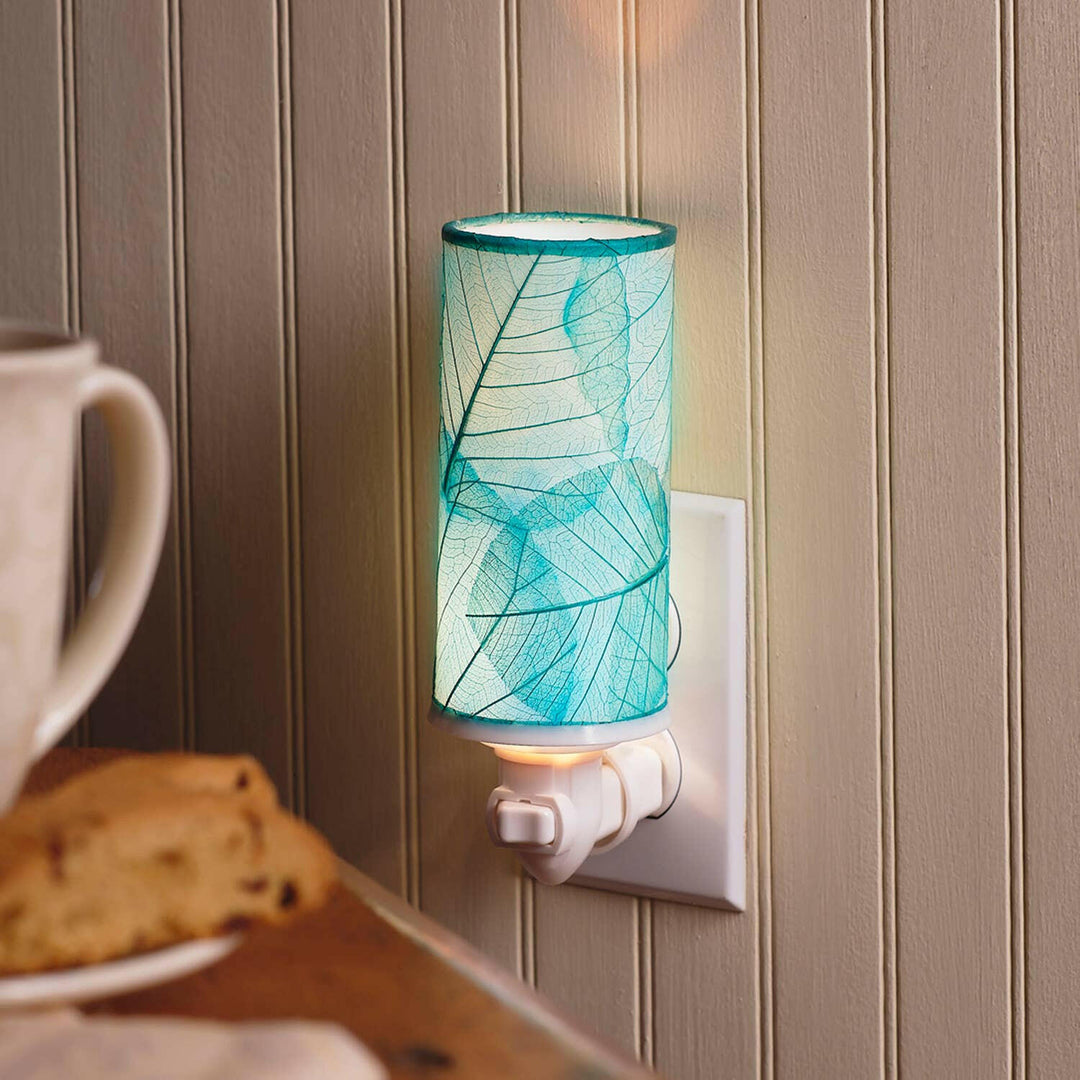 Cylinder Night Light Sea Blue | Artisans.