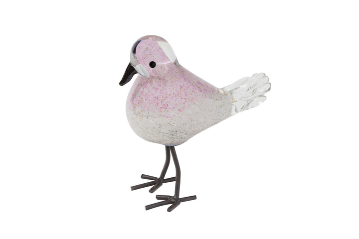 Art Glass Finches | Artisans.