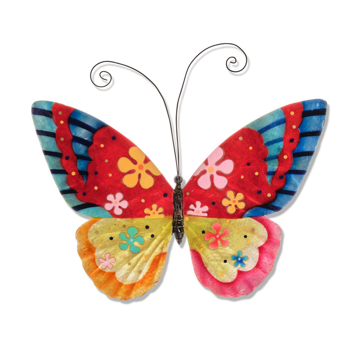 Butterfly Wall Decor Flower Power | Artisans.