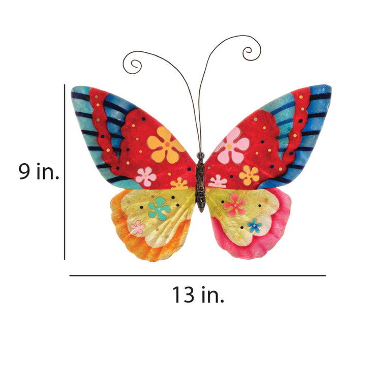 Butterfly Wall Decor Flower Power | Artisans.