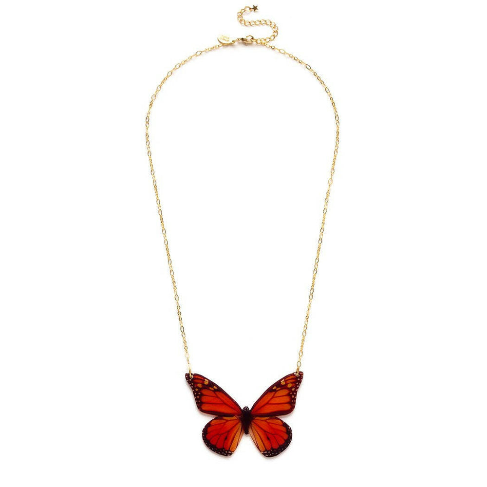 Monarch Butterfly Necklace | Artisans.