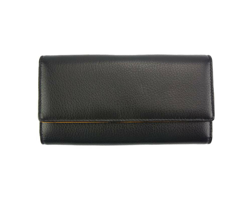 Elegant leather wallet showcasing fine craftsmanship and timeless style, perfect for sophisticated accessory collections.