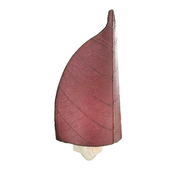 Leaf Night Light Purple | Artisans.