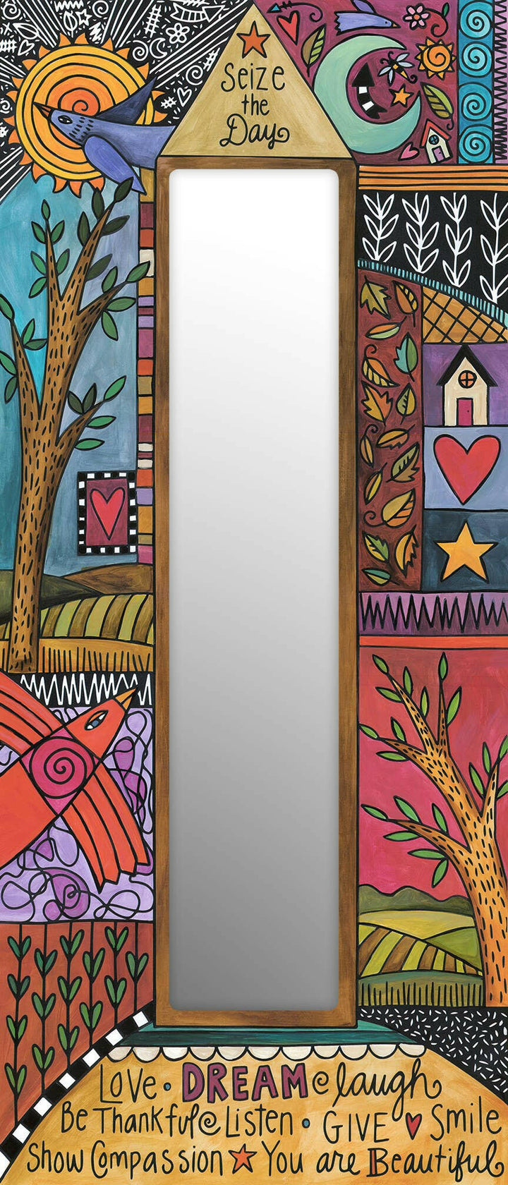 "Creative Heart"  Rectangle Mirror | Artisans.