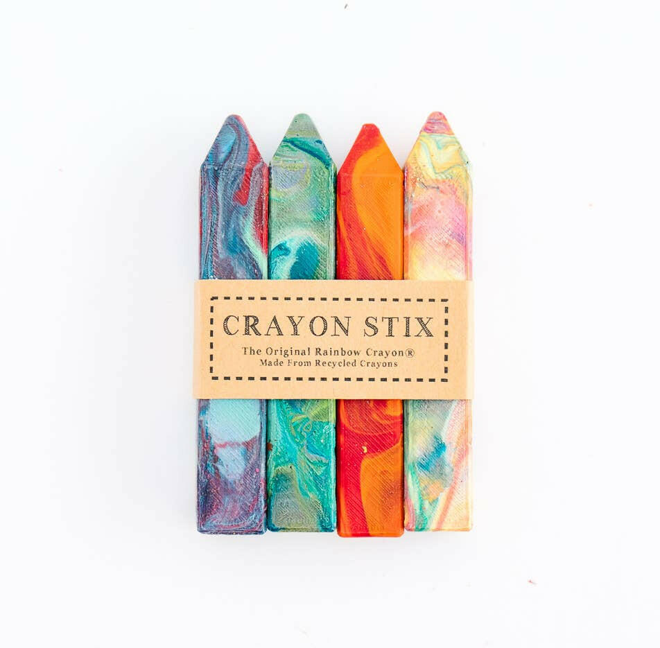 Crayon Stix® Original Rainbow Crayon® 4pk | Artisans.