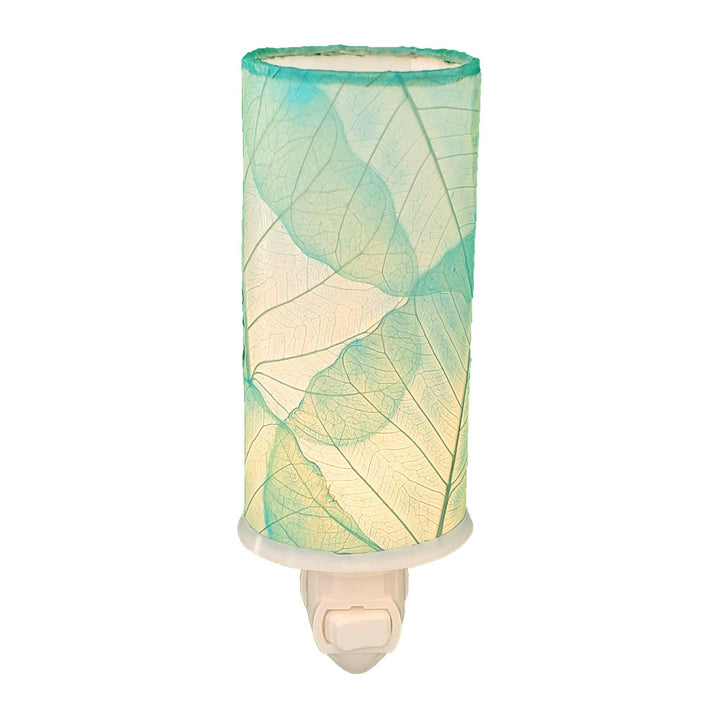 Cylinder Night Light Sea Blue | Artisans.