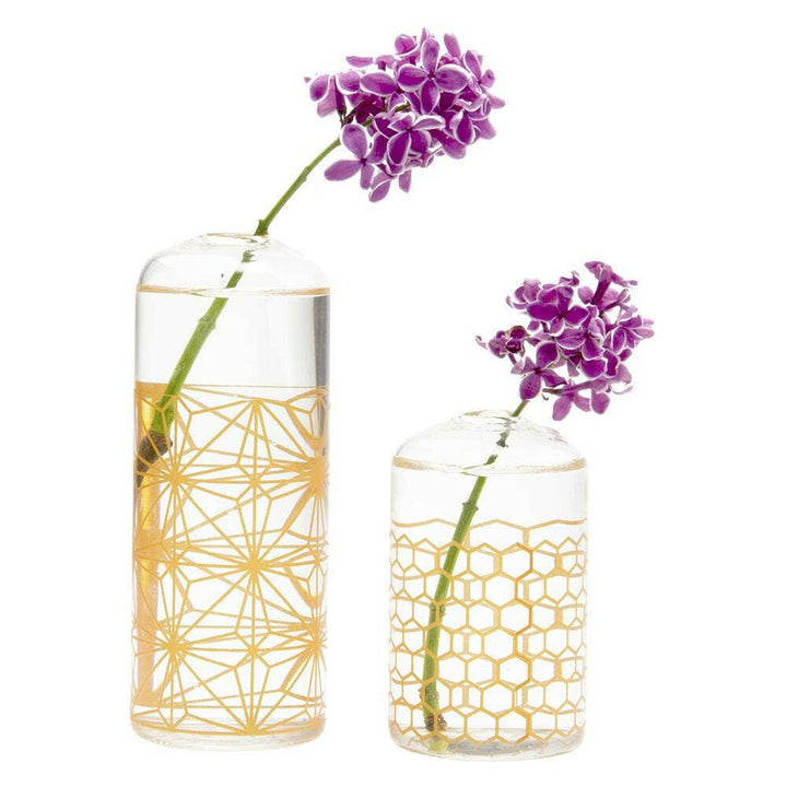 Elon Clear Flower Vase | Artisans.