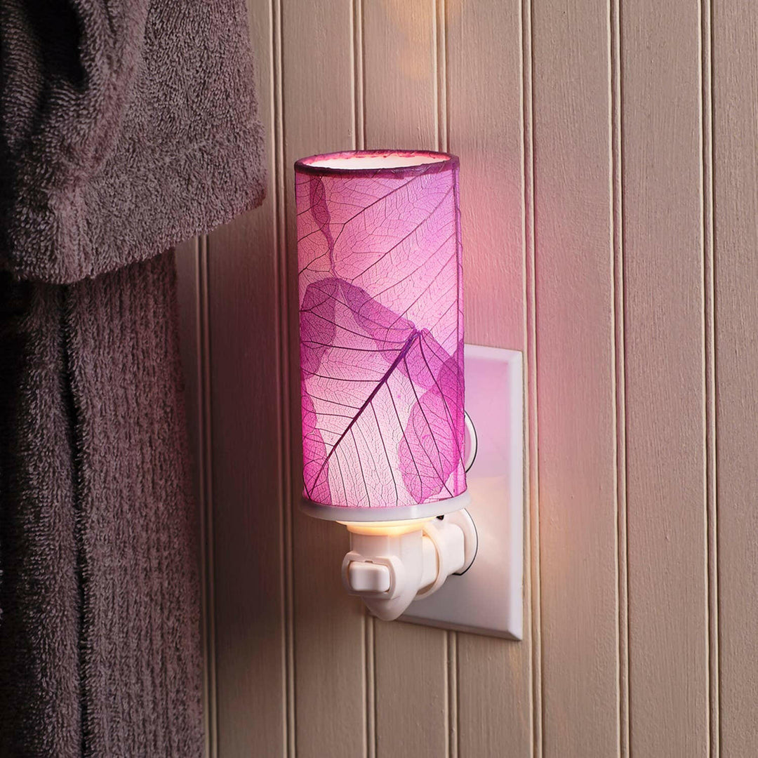 Cylinder Night Light Purple | Artisans.