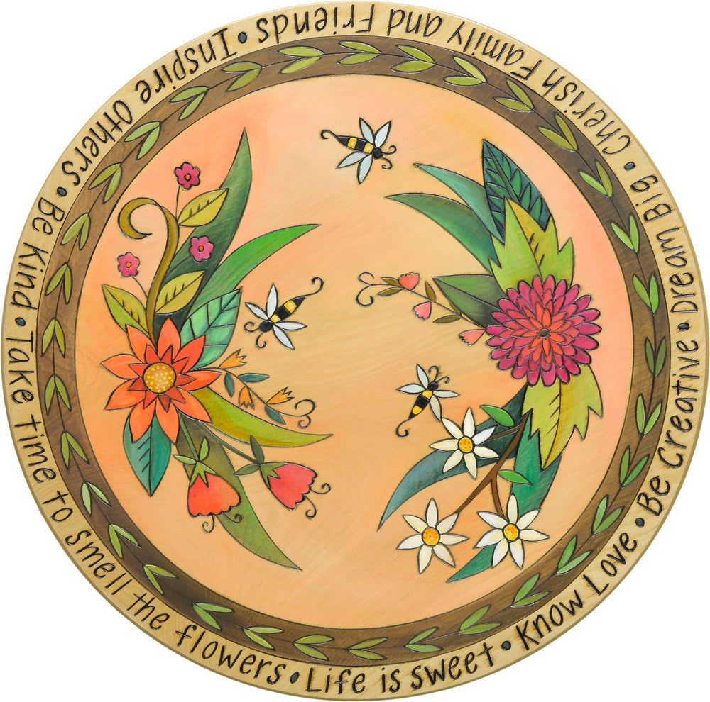 "For the Bees" Lazy Susan | Artisans.