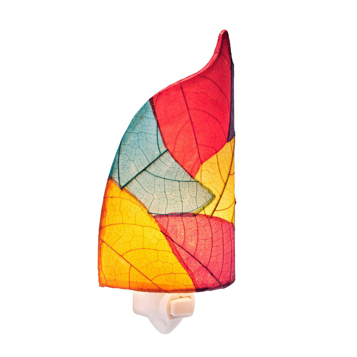 Leaf Night Light Multi | Artisans.