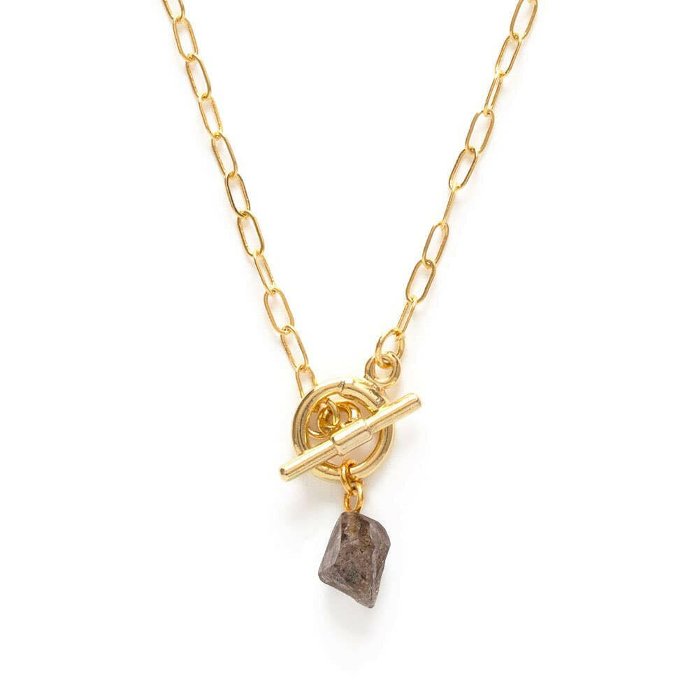 Toggle Clasp with Gemstone Necklace | Artisans.