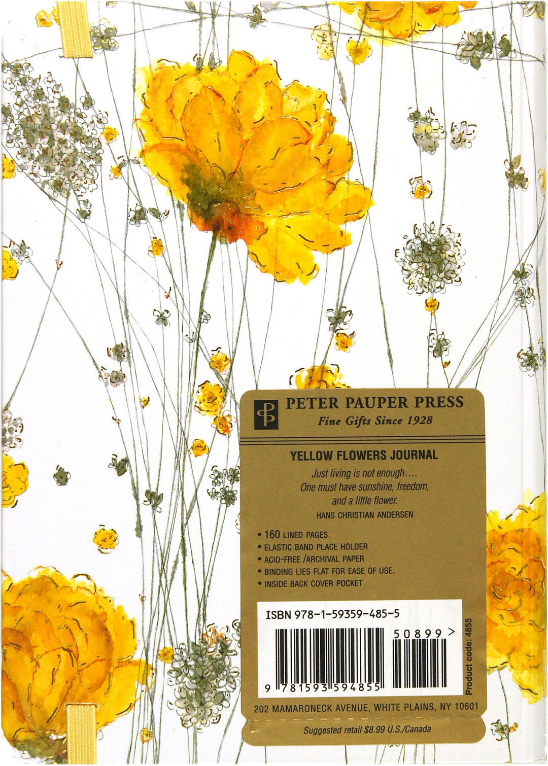 Yellow Flowers Journal | Artisans.