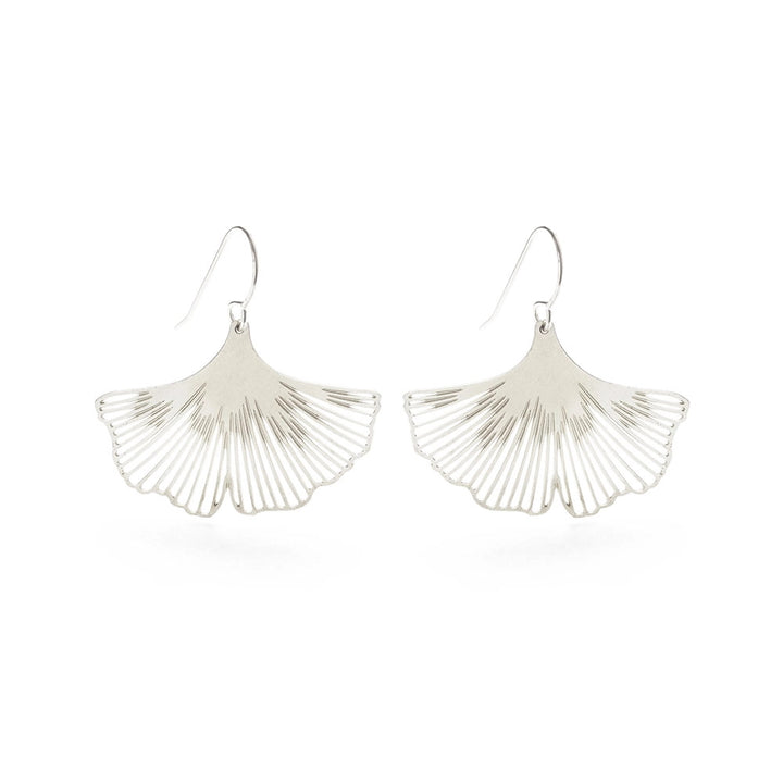 Ginkgo Leaf Earrings
