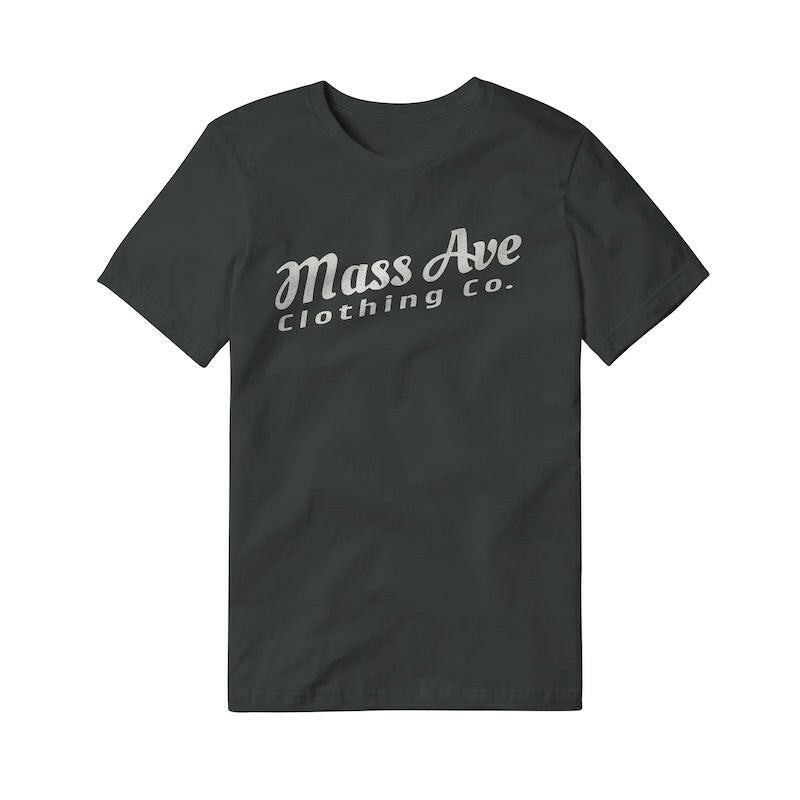Mass Ave Clothing Co. Cream Logo Unisex Tri-blend T-shirt.