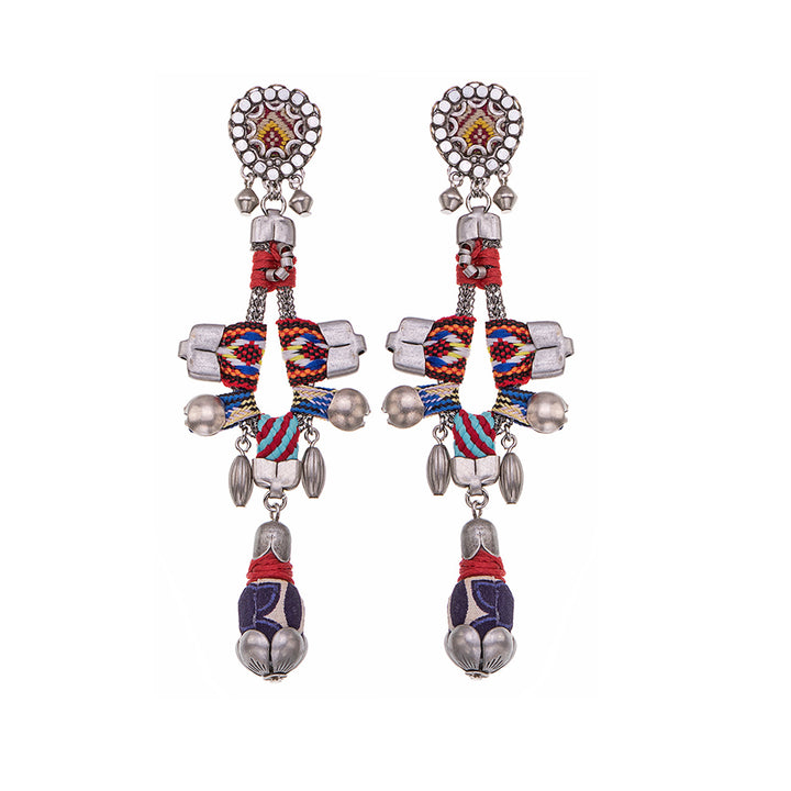 Ayala Bar Indian Guirlande Earrings -Elegant Style & Comfort