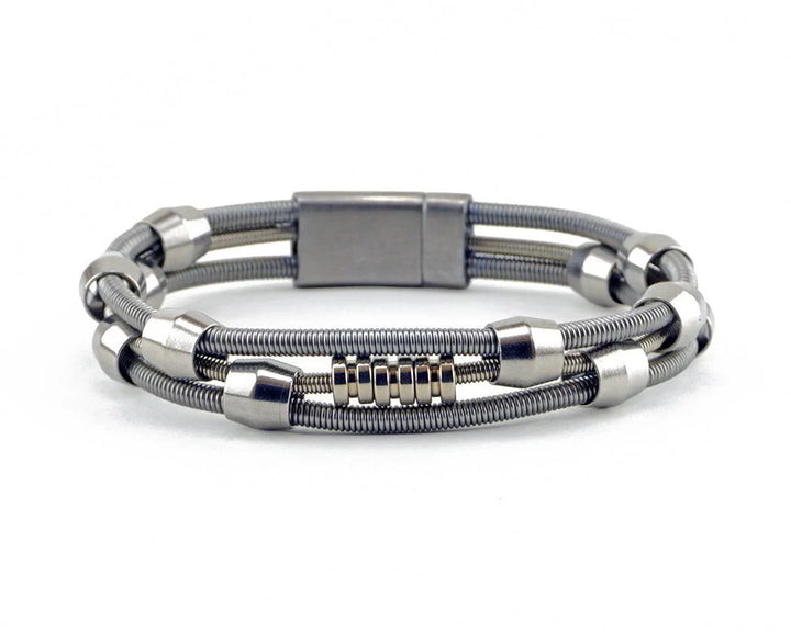 Jacob Recycled Bass Guitar String Bracelet