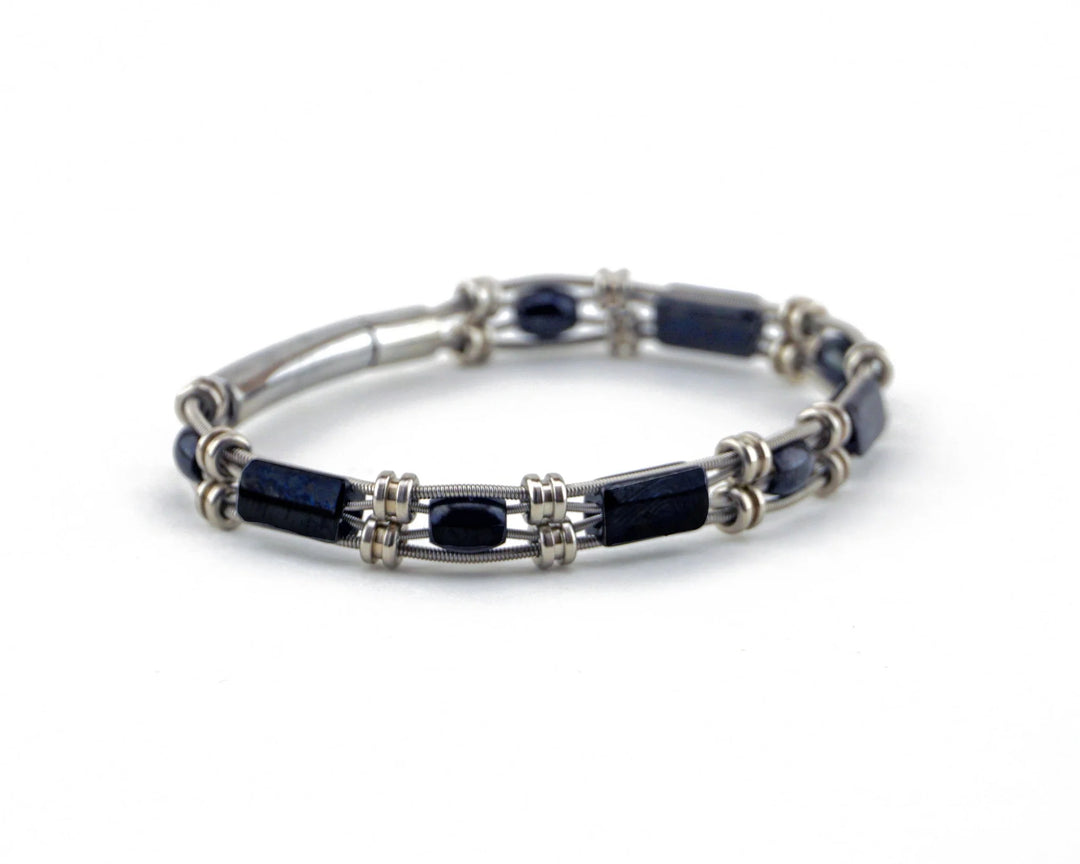 Medley Recycled Guitar String Bracelet