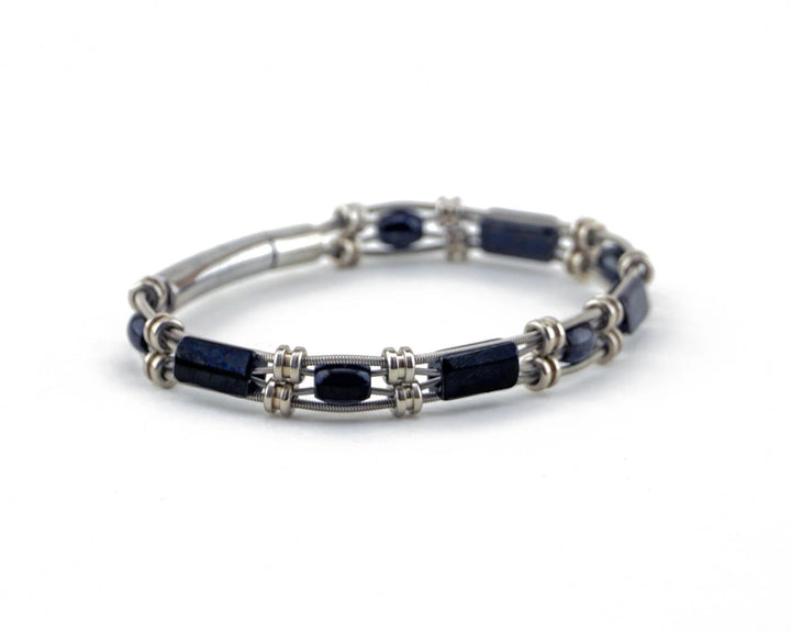 Medley Recycled Guitar String Bracelet