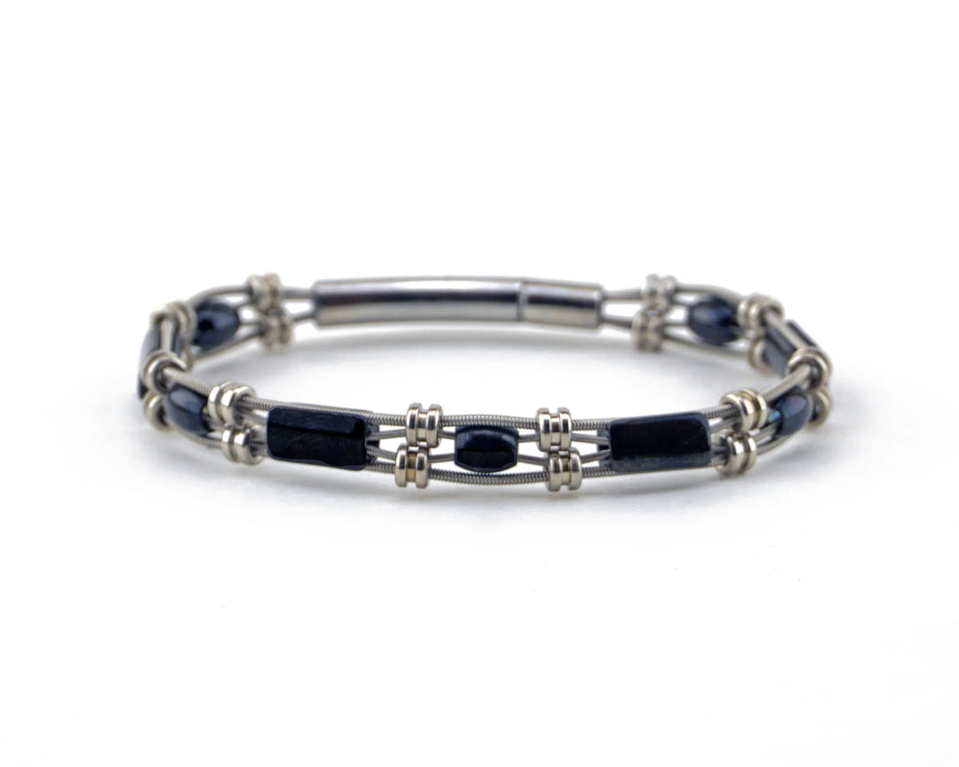 Medley Recycled Guitar String Bracelet