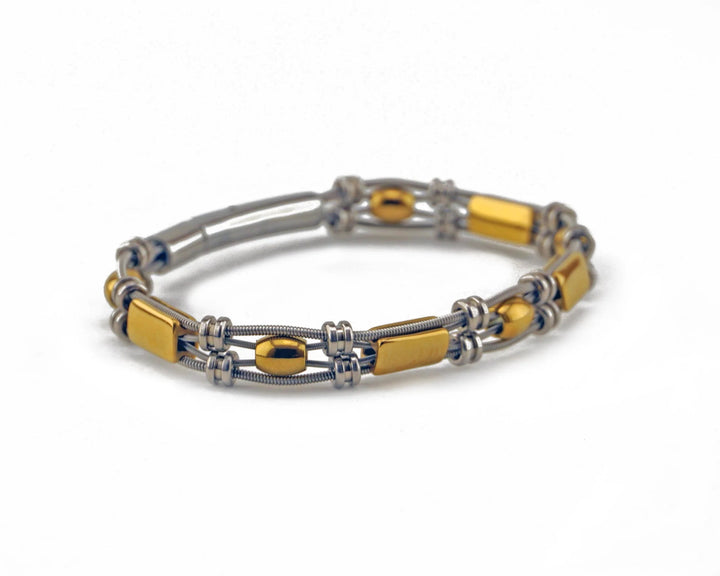 Medley Recycled Guitar String Bracelet