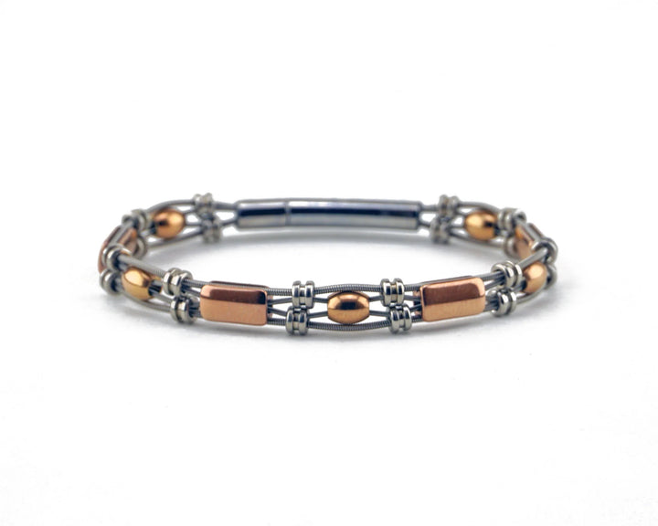 Medley Recycled Guitar String Bracelet