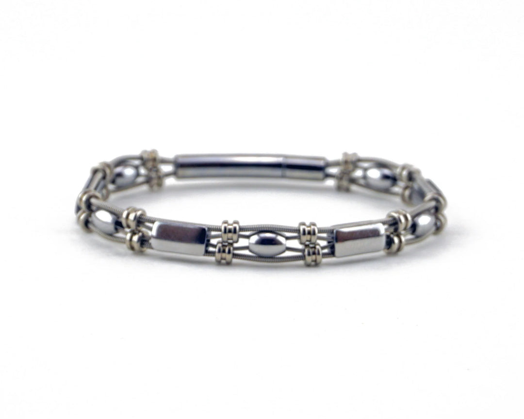 Medley Recycled Guitar String Bracelet