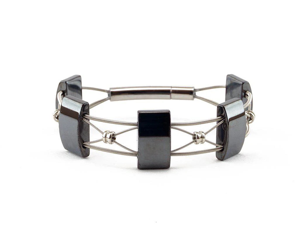 Mer Sal Guitar String Bracelet
