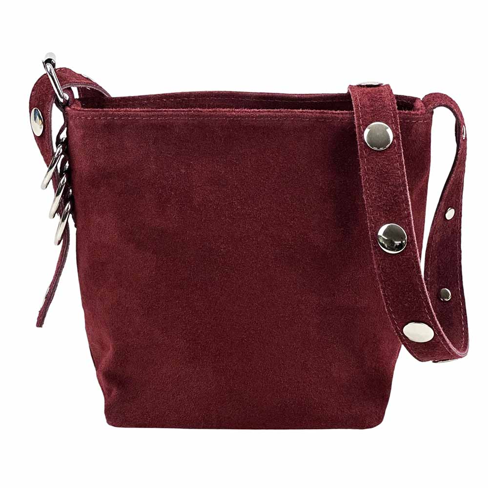 Zia Suede Shoulder Bag - Assorted Colors