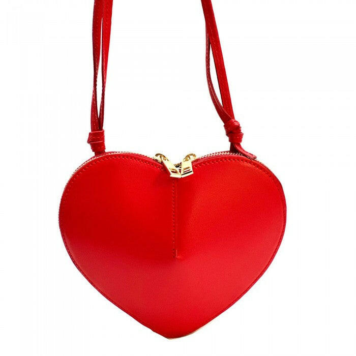 My Mini Heart Shaped Leather Cross Body Bag | Artisans.