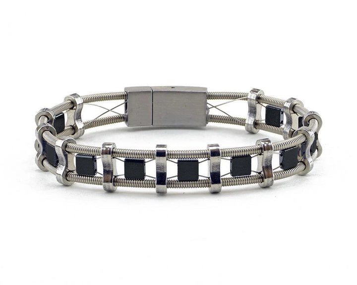 Ryan Recycled Bass Guitar String Bracelet