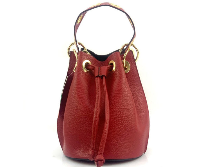 Sadie Leather Bucket Bag — Assorted Styles