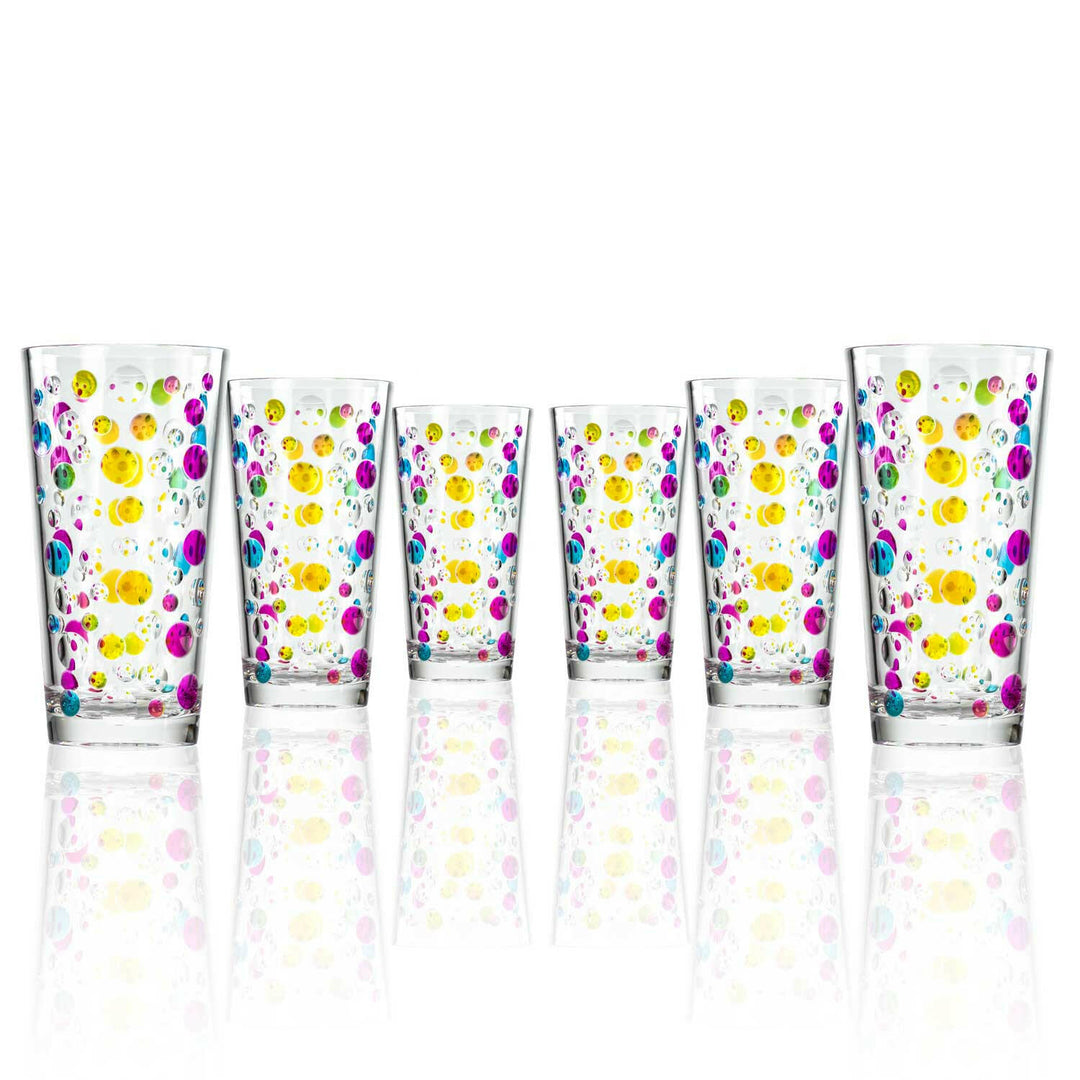 Satin Pearl 20 oz. Rainbow Acrylic Tall Tumbler
