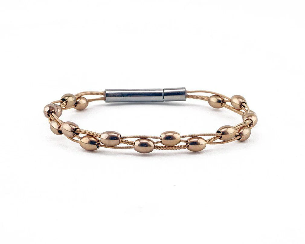 Susie Recycled Guitar String Bracelet