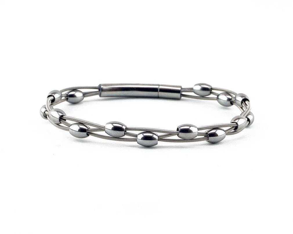 Susie Recycled Guitar String Bracelet