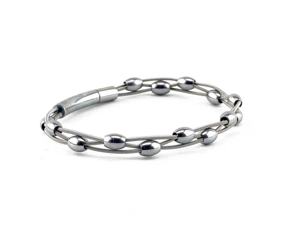 Susie Recycled Guitar String Bracelet